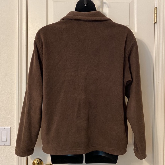 Columbia brown mens fleece - Picture 5 of 7